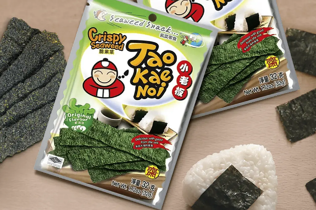 Чіпси Норі Tao Kae Noi Original 59г - фото 5