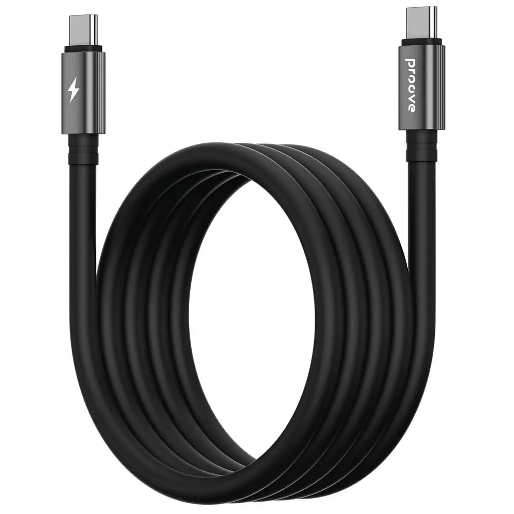 Кабель Proove Magneto Type-C to Type-C 60W (1m) black (CCMA60002201) - фото 3