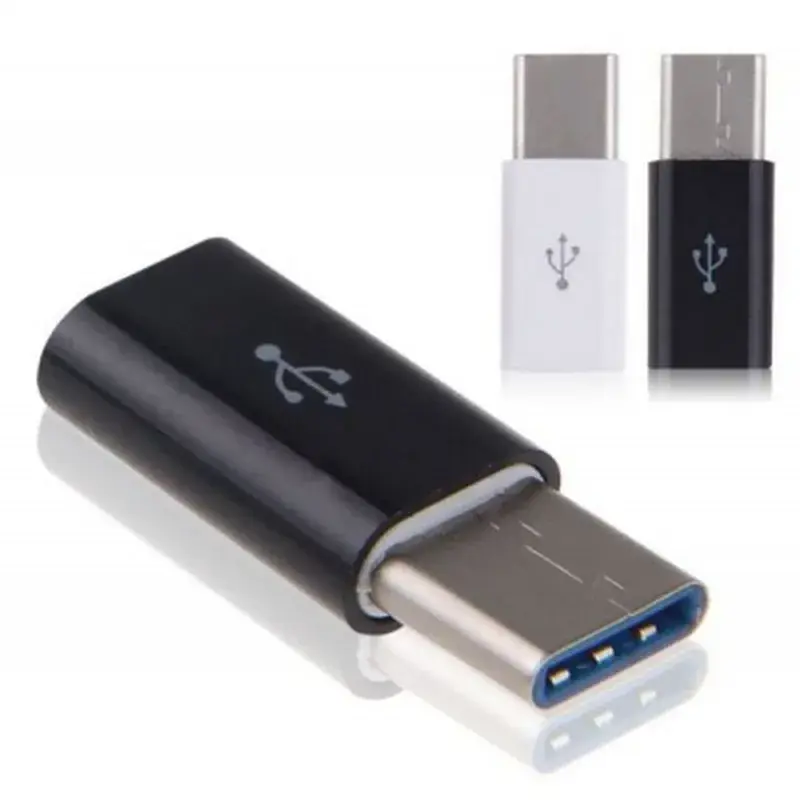 Перехідник Type-C to Micro USB Lapara (LA-Type-C-MicroUSB-adaptor black) - фото 7