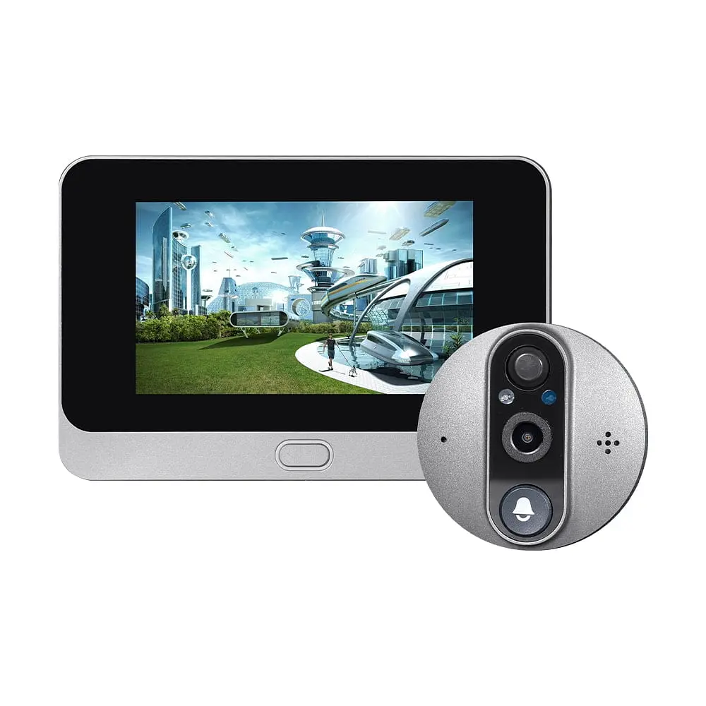 Комплект відеодзвінка з домофоном з WiFi Light Vision VLC-300IVP(Tuya) (75-00184) - фото 5