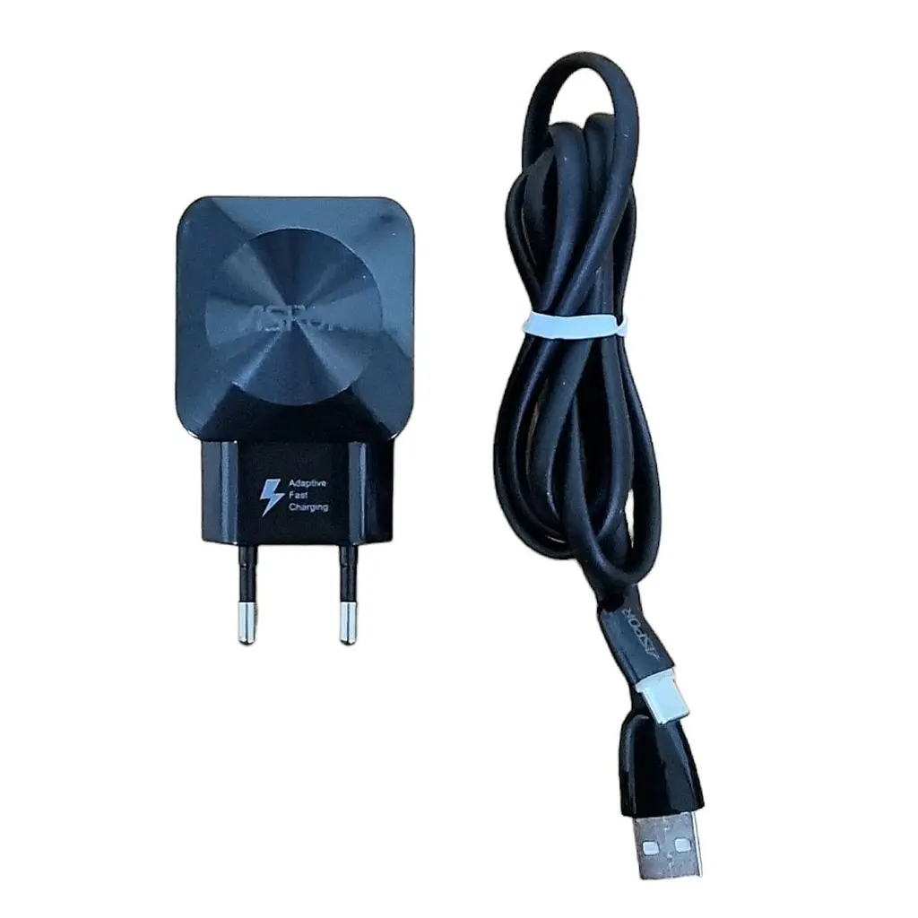 Блок питания зарядное устройство F13c 2 выхода USB + кабель microUSB - фото 2