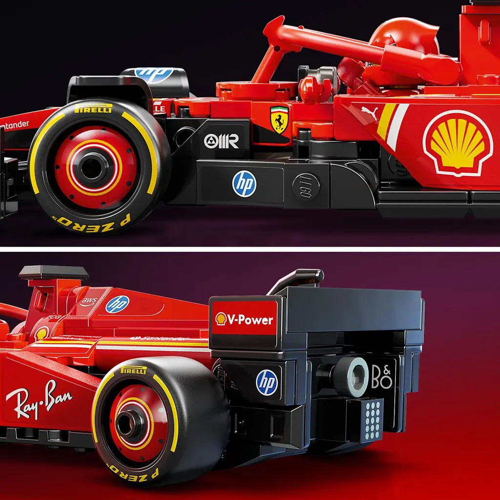 Конструктор LEGO Speed ​​Champions Автомобиль для гонки F1 Ferrari SF-24, 275 деталей (77242) - фото 8