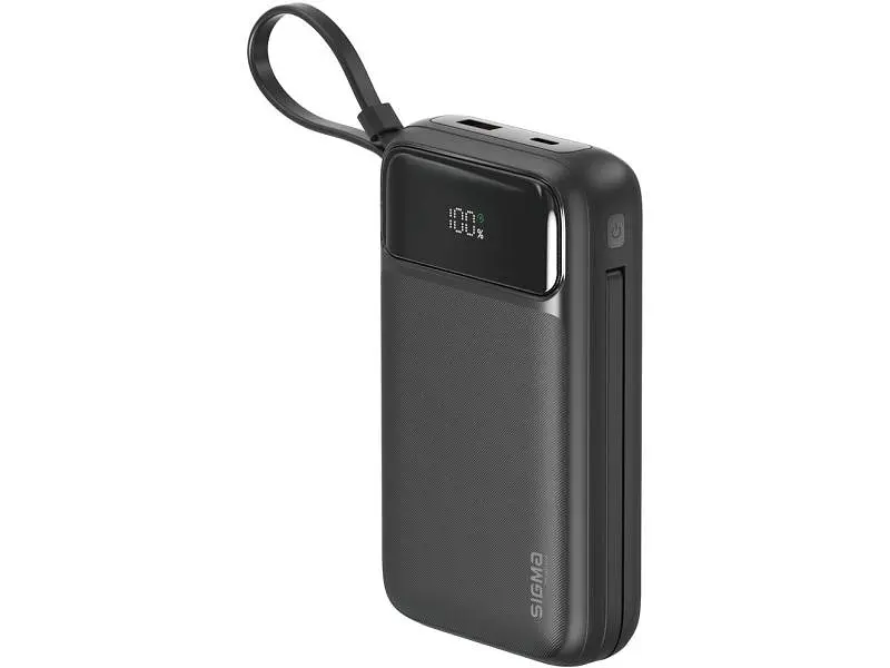 Зовнішній акумулятор (Power Bank) Sigma mobile X-power SI20A8QL-MAG 20000mAh 22,5W Black - фото 4
