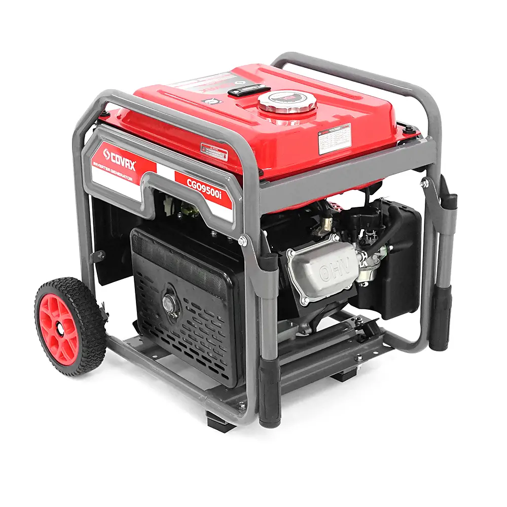 Генератор інверторний COVAX CGO9500i, 7.5kW, бензин, однофазний 220V, 50Hz, electrik starter, 4-stroke, бак 15L, 500х422x515mm, 38kg - фото 2