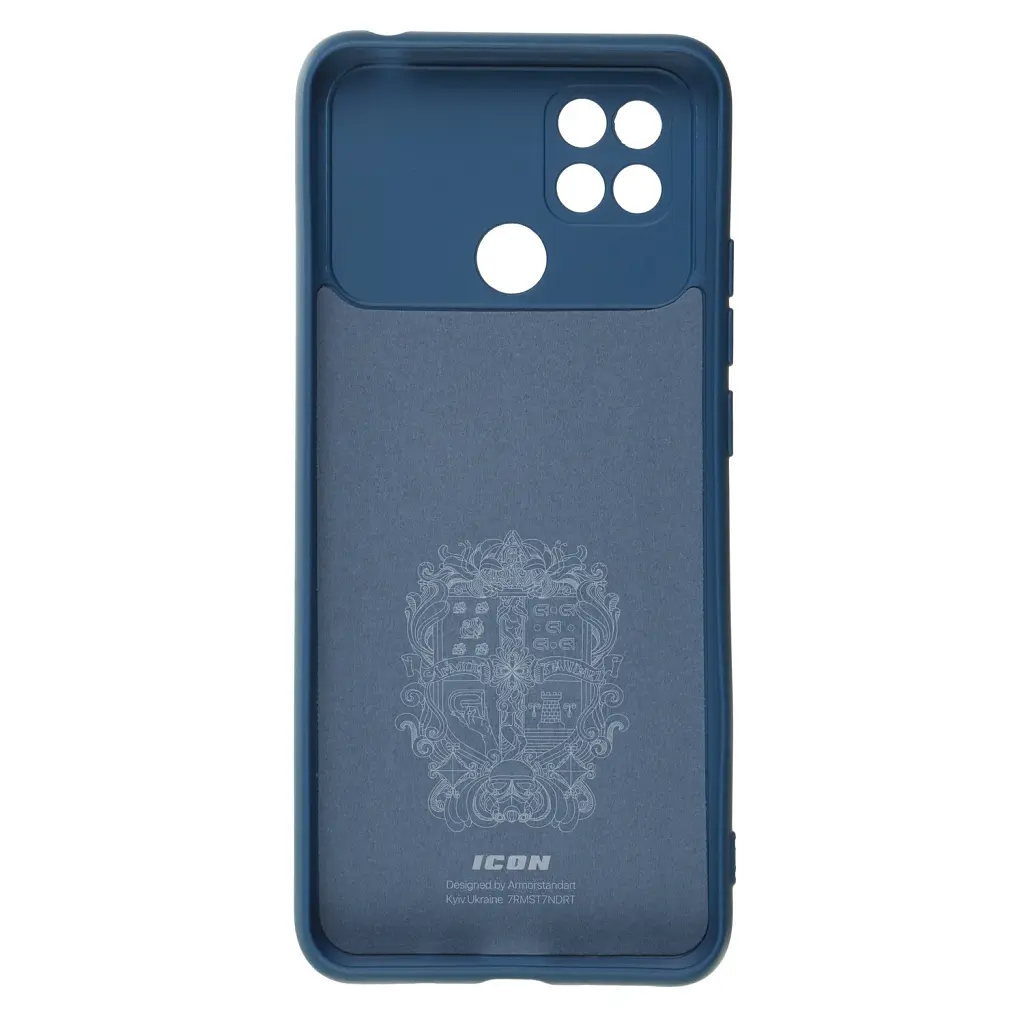 Чохол ArmorStandart ICON для Xiaomi Poco C40 Camera cover Dark Blue - фото 2