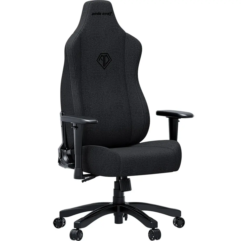 Крісло ігрове Anda Seat Novis Size L Dark Gray Fabric (AD23-L-01-GB-F) - фото 2
