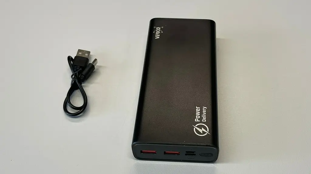 Внешний аккумулятор Verico Power Guard Pro PD 20000 mAh портативное зарядное черное - фото 3