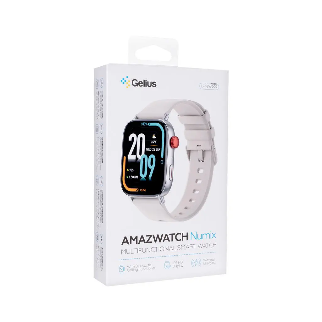 Смарт-часы Gelius Pro GP-SW009 (Amazwatch Numix) Silver (2099900996962) - фото 9
