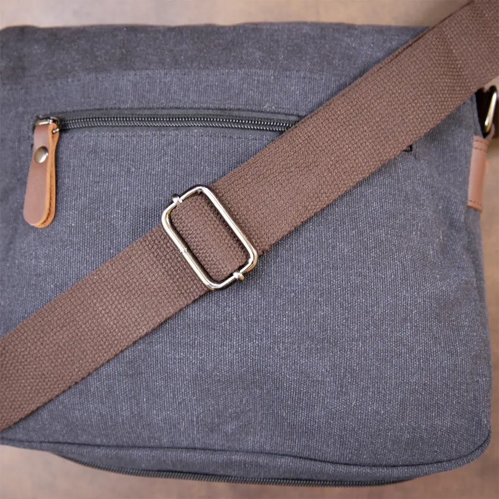 Сумка почтальонка мужская Vintage 28х24х10 см sum0014977 - фото 9