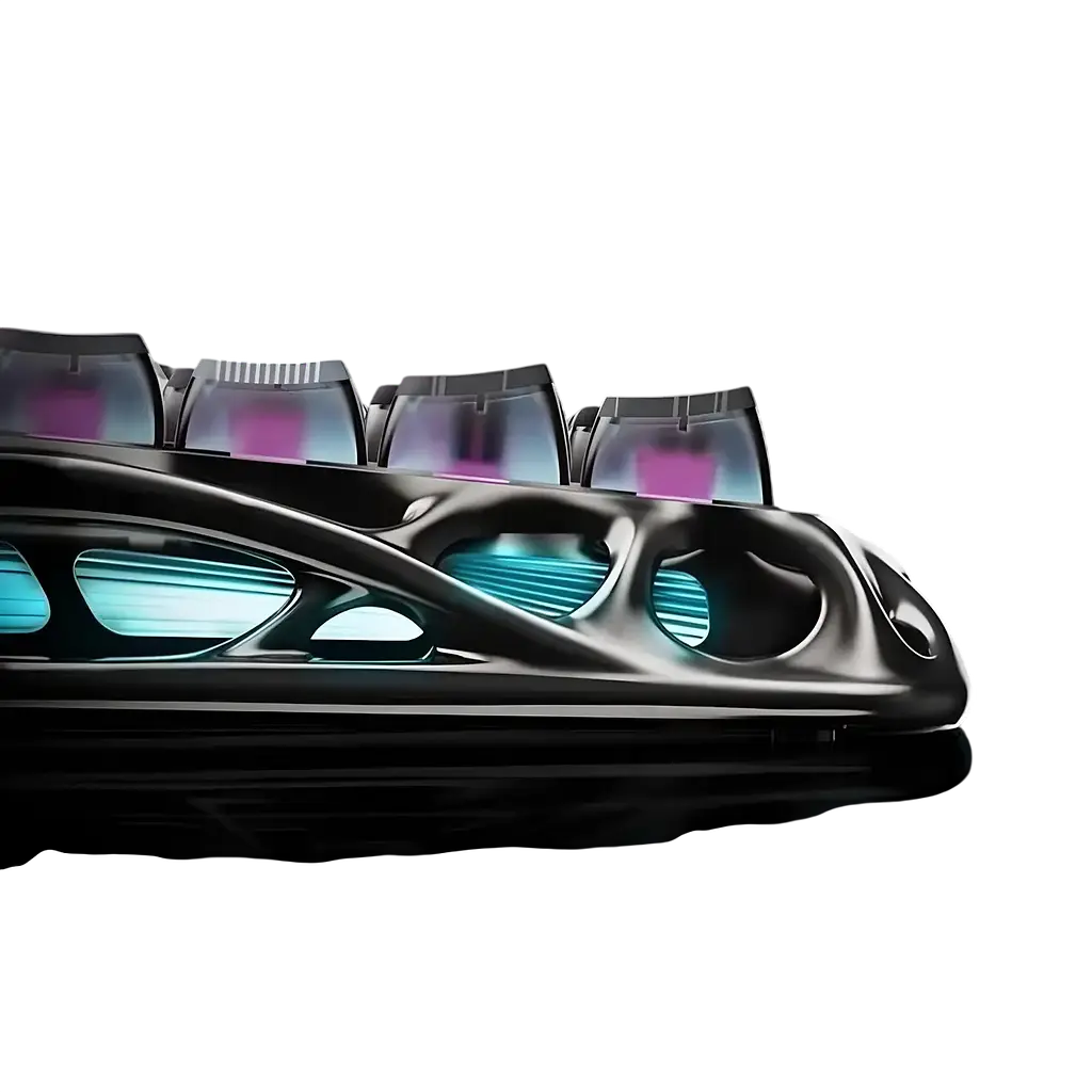 Клавіатура Gravastar Mercury V75 pro Iron Purple - фото 3