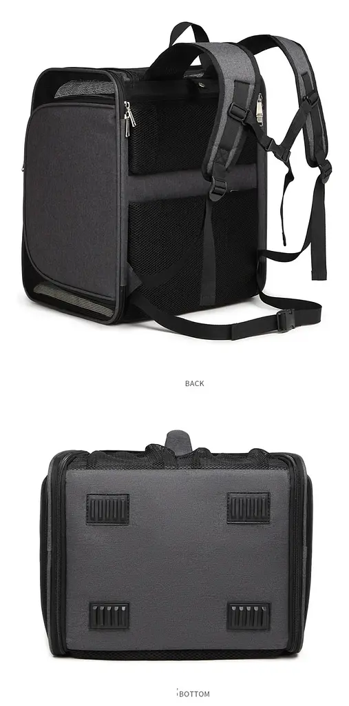 Сумка-рюкзак для домашніх тварин Voyager Pet LVT24013 Black - фото 5