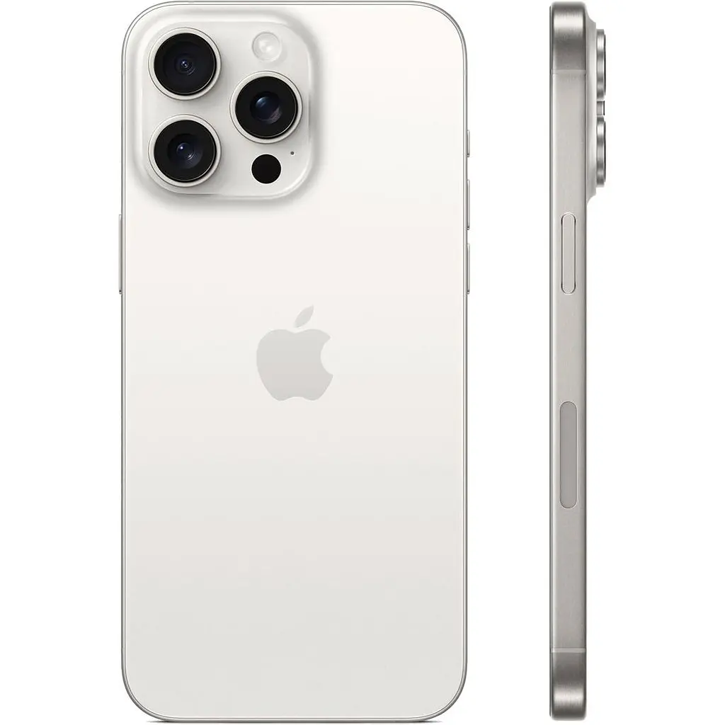 Смартфон Apple iPhone 15 Pro Max 512Gb White Titanium [MU7D3] [92624] - фото 8