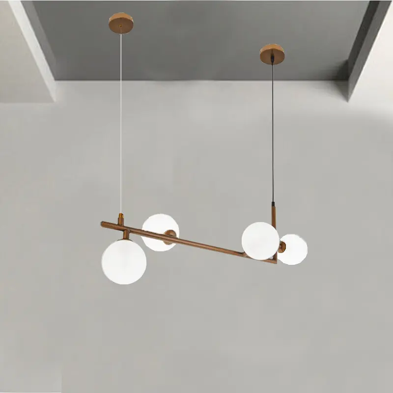 Люстра Brille молекула подвесная галогенная G9 5W BZ (BL-911S/4) - фото 5