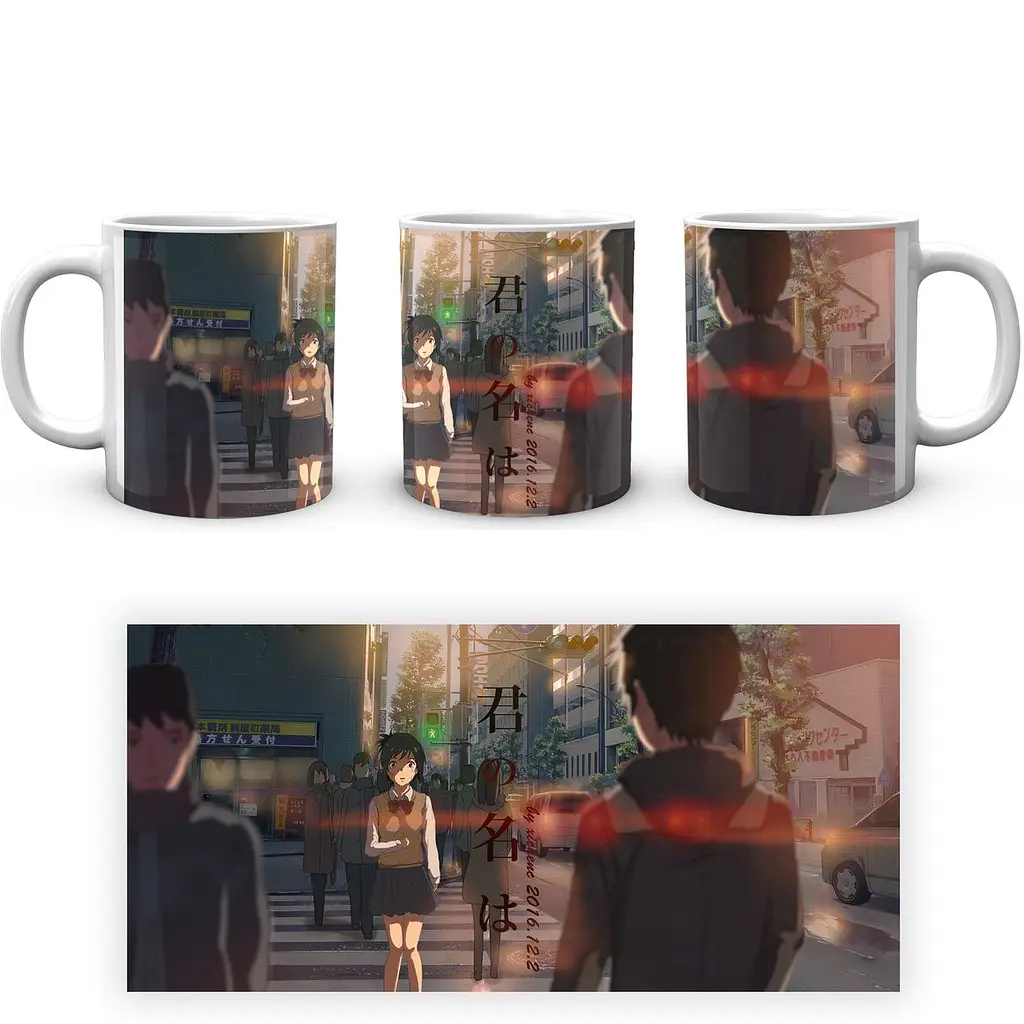 Кружка GeekLand Your Name Твое Имя Такие Мицуха YN 11 330 мл белая - фото 3