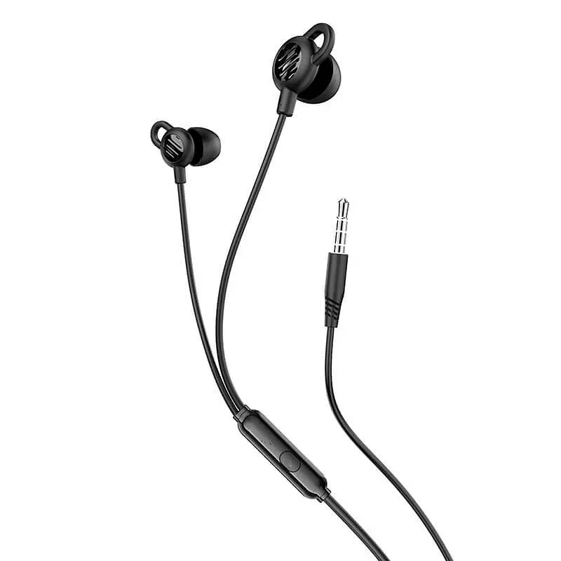 Навушники Hoco Comfortable universal silicone sleeping earphones with mic M89 - фото 2
