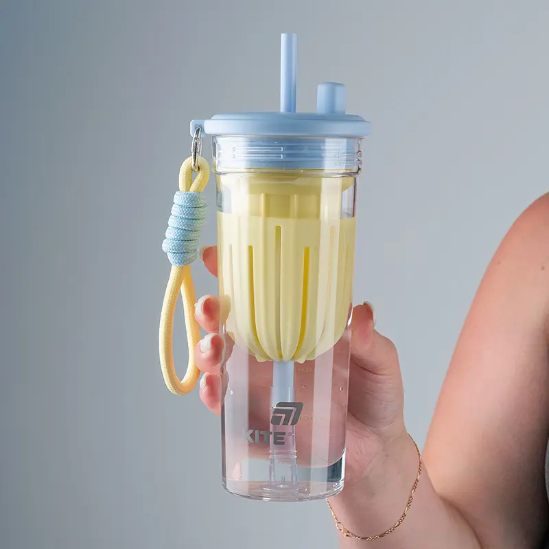 Стакан для воды Kite желто-синий 650 мл (K25-1219-3) - фото 8