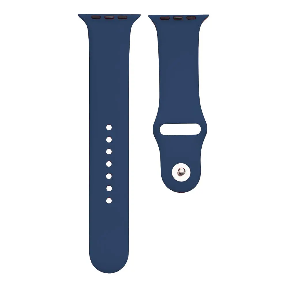 Ремінець ANCHOR Apple Watch Band Silicone One-Piece Size-L Watch 49/Watch 45/Watch 44/Watch 42 mm Blue Cobalt (26244_3665316)