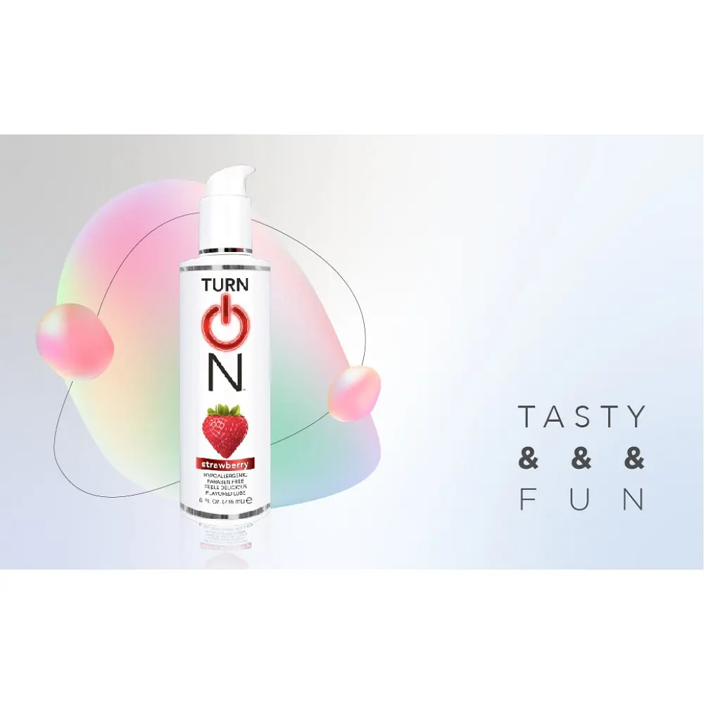Їстівний лубрикант Wet Turn On Yummy Strawberry Flavored Lube 118 мл - фото 9