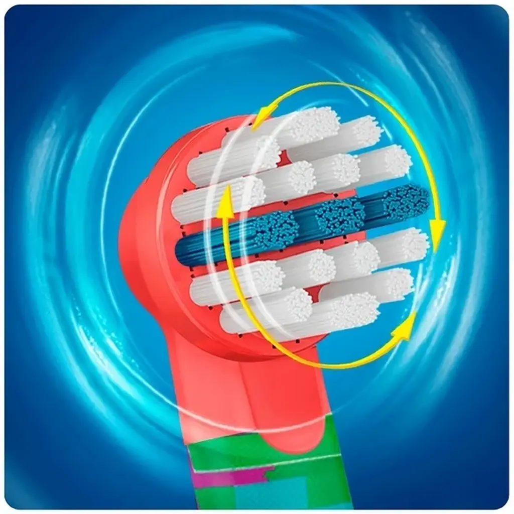 Змінні насадки для електричних зубних щіток Oral-B Stage Power/EB10 Incredibles 2, 2 шт. - фото 3