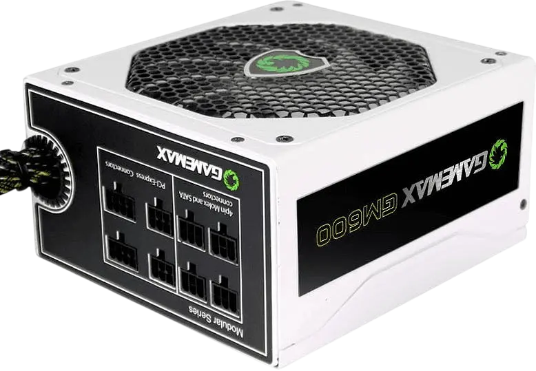 Блок питания Gamemax GM White 600W 80+ Bronze (GM-600 Modular) - фото 5
