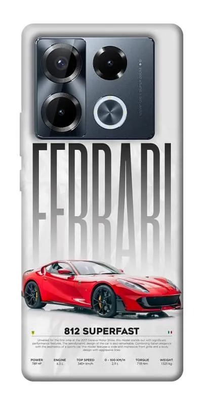 TPU чохол Demsky Italian legend для Infinix Note 40 Pro 4G