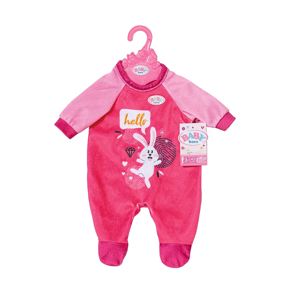 Одежда Baby Born Комбинезон для куклы 43 розовый (832646) - фото 2