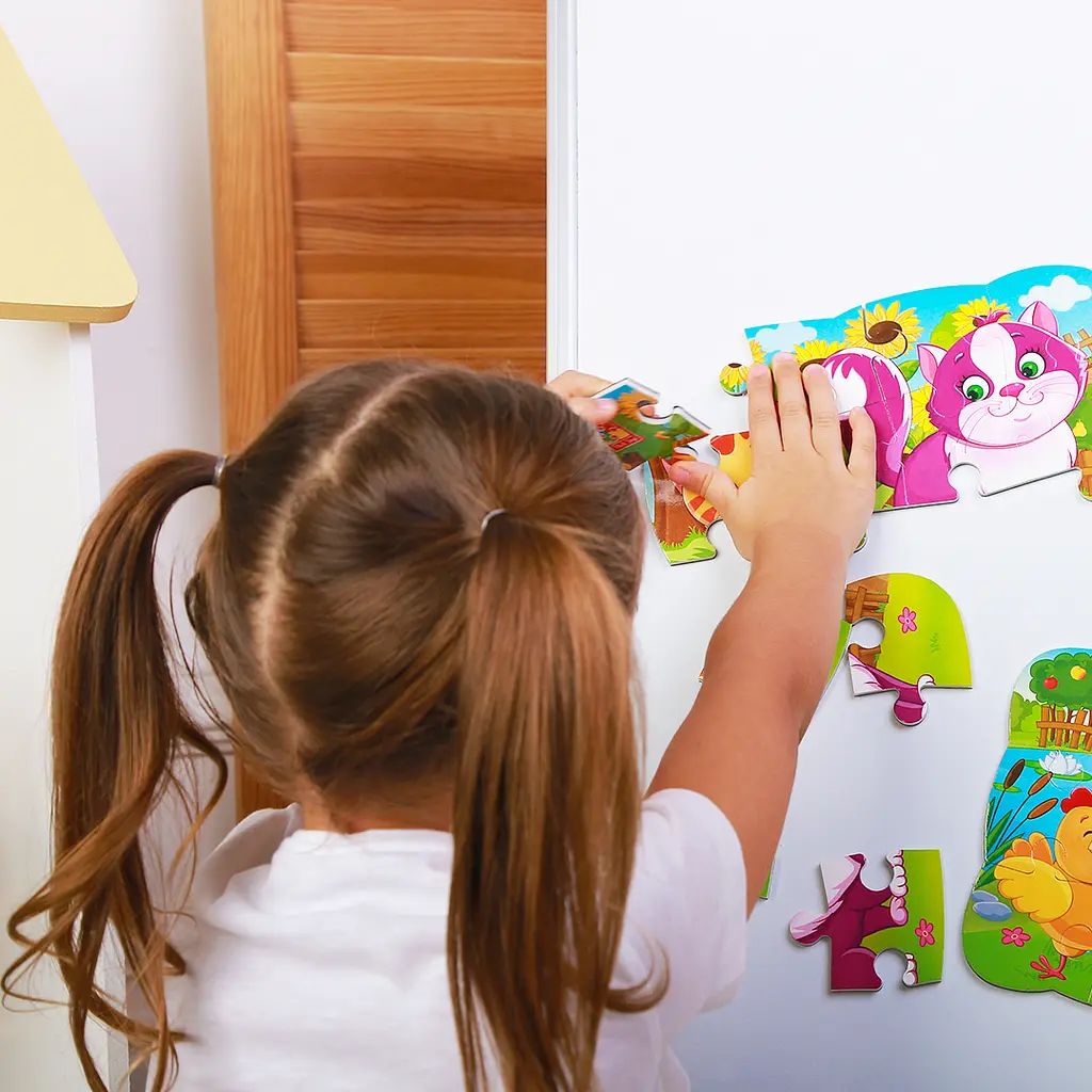 Пазли на магніті Vladi Toys Котики, укр. мова, 12 елементів (VT3205-73) - фото 5