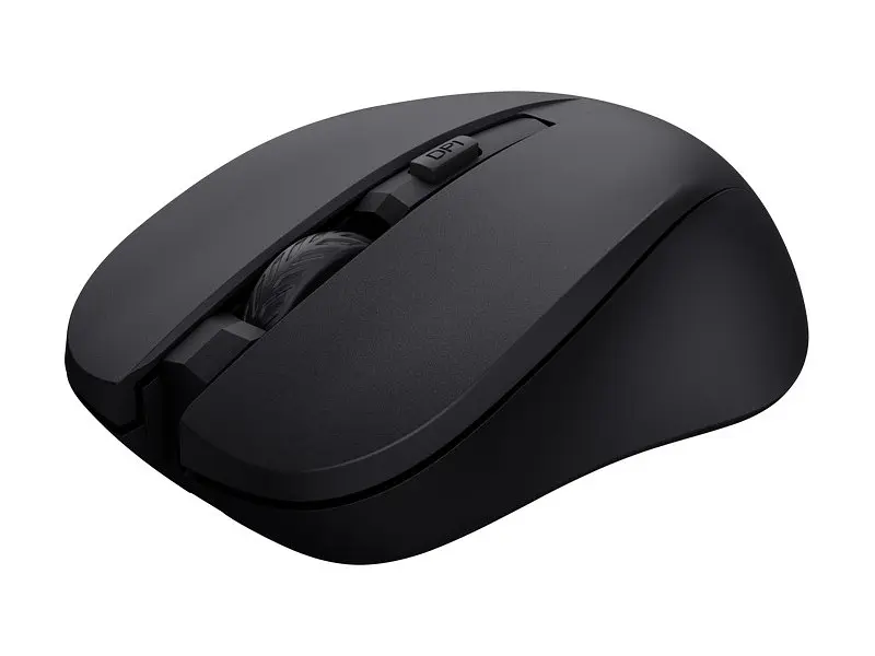 Миша Trust Mydo Silent Black (25084) - фото 2