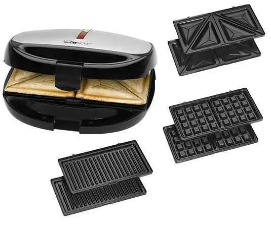 Мультимейкер 3 в 1 Camry CR 3024 730 Вт вафельница, сэндвичница, гриль - фото 3