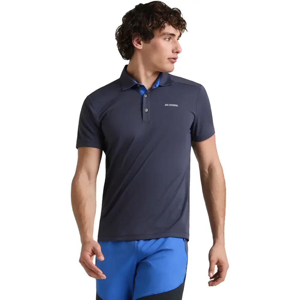 Теніска поло Montura Outdoor Perform Polo L Graphite Blue/B.Blue - фото 3