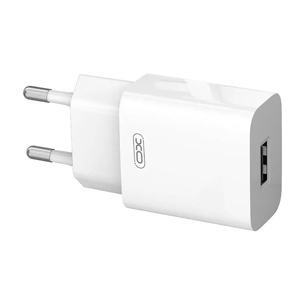 Зарядний пристрій XO L99 USB 12W + cable USB to Lightning white (L99-L-WH) - фото 6