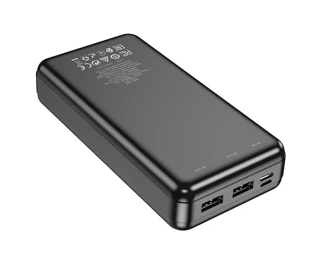 Внешний аккумулятор Hoco 20000 mAh J91A черный - фото 4