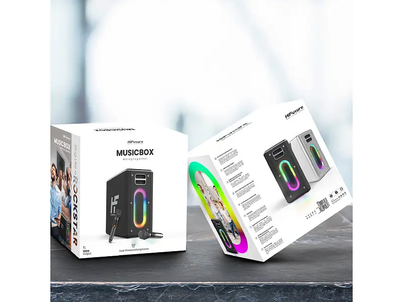 Портативна колонка HiFuture MusicBox 100W Black (musicbox.black) - фото 9