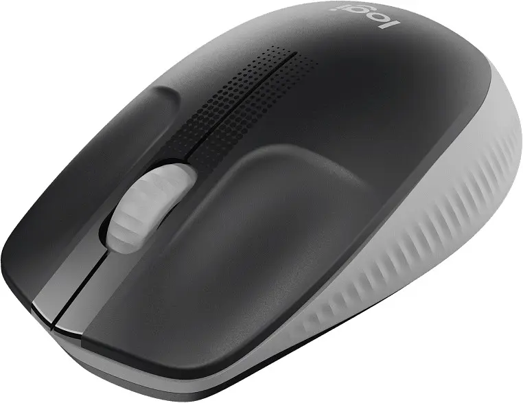 Миша Logitech M190 Full-Size Wireless Mouse mid grey (910-005906) - фото 3