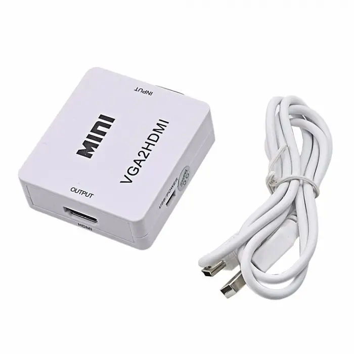 Конвертер перехідник відеосигналу VGA to HDMI + аудіо - фото 5