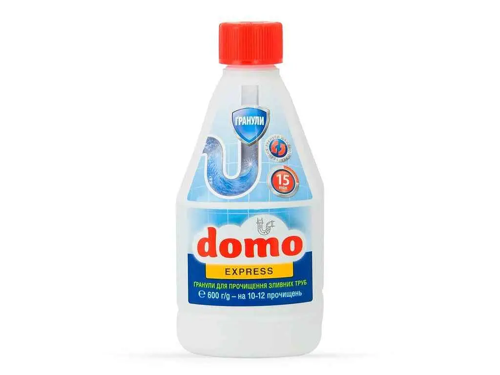 Засіб для чищення труб DOMO 600г EXPRESS