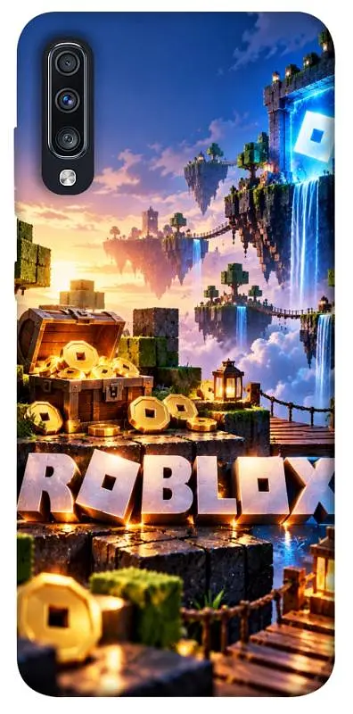 TPU чохол Demsky Golden quest для Samsung Galaxy A70 (A705F)