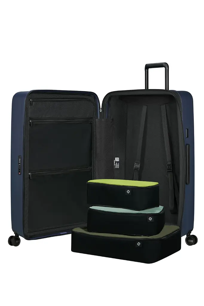 Валіза 81 См Samsonite RESTACKD MIDNIGHT BLUE 81x54x31(34) KO6*59005 - фото 10