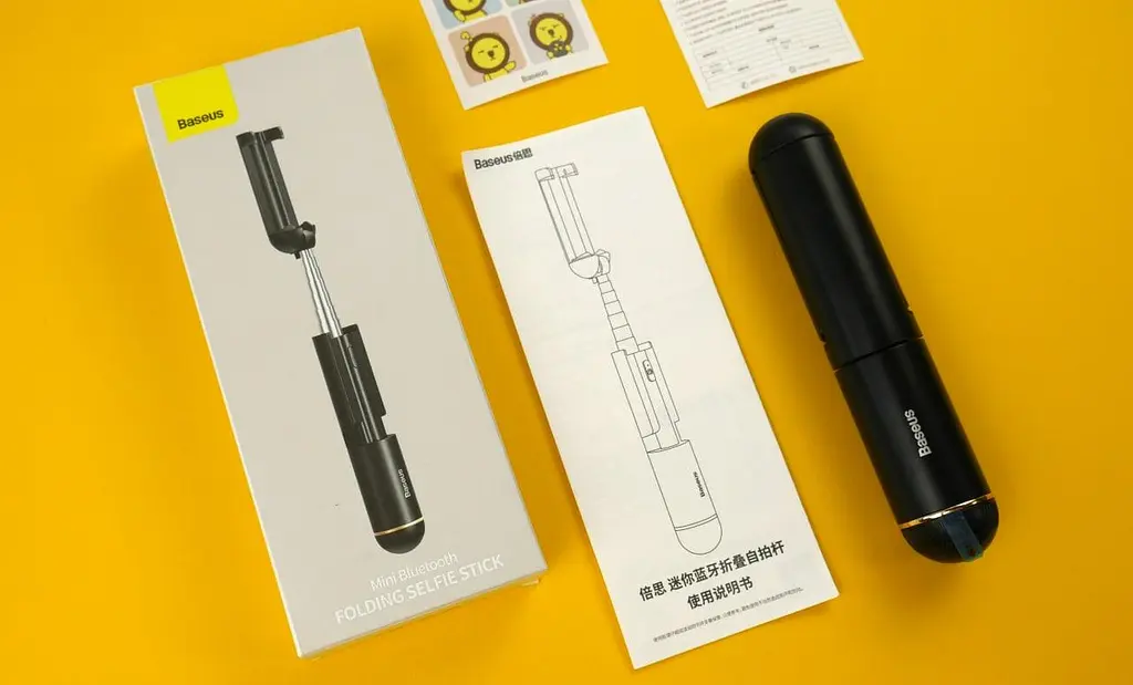 Селфі-палиця Baseus Ultra Mini Bluetooth Folding Selfie Stick монопод - фото 2