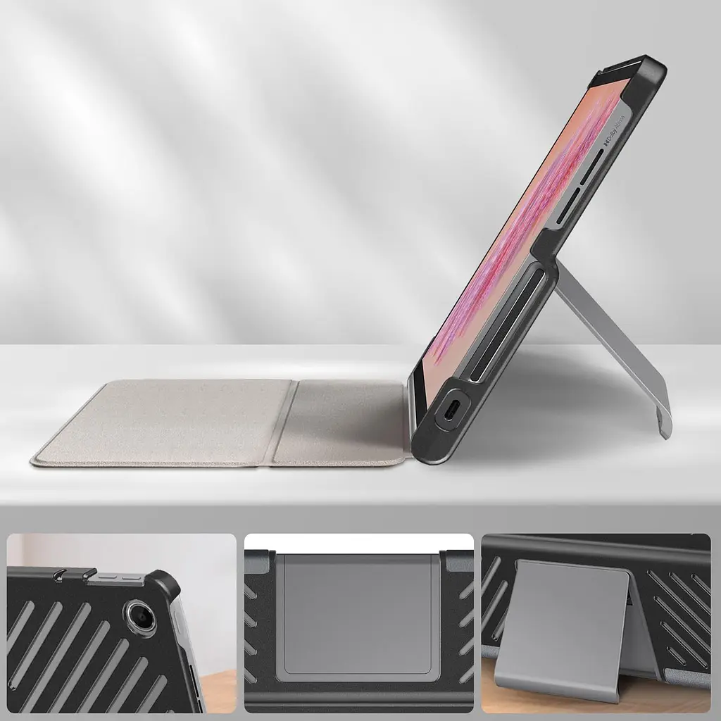 Чехол-книжка BeCover Smart Case для Lenovo Tab Plus 11.5` Gray (711841) [114760] - фото 4