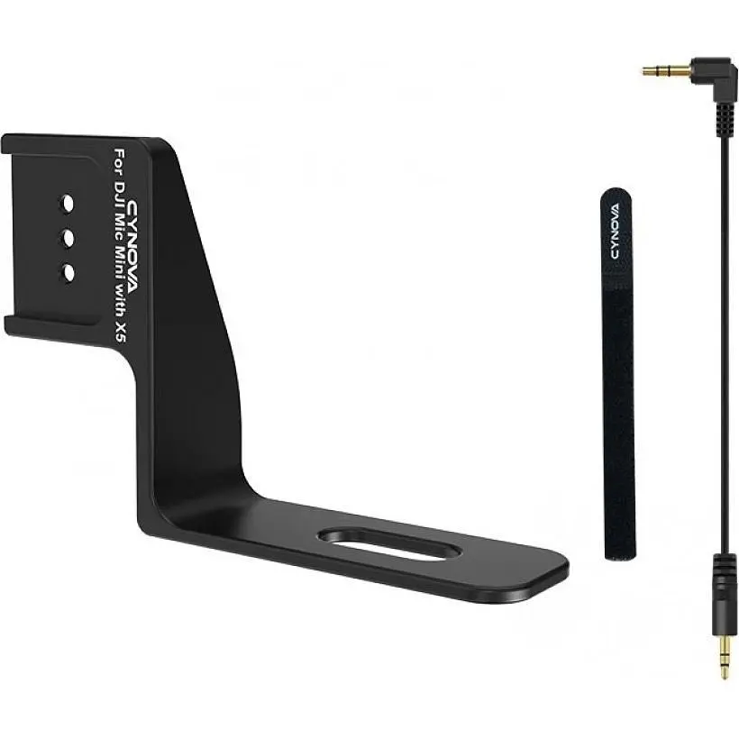 Кріплення Cynova C-X5-CS03 для приймача DJI Mic Mini на екшн-камери Insta360 X5 [142734] - фото 3