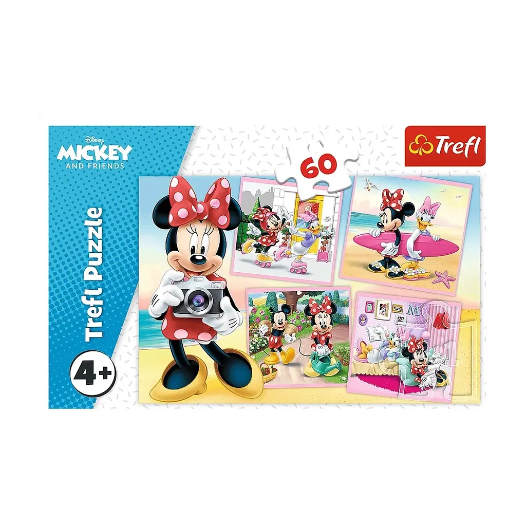 Пазл Trefl Mickey&friends Мила Мінні 60 елементів (5900511173604) - фото 3