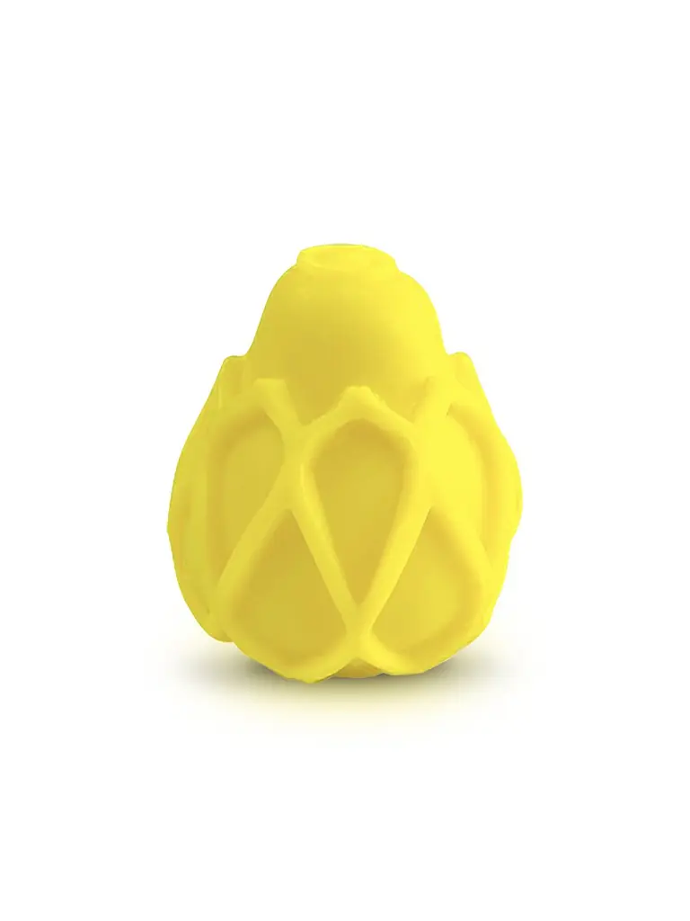 Мастурбатор-яйце Gegg Yellow, 6.5х5 см - фото 5