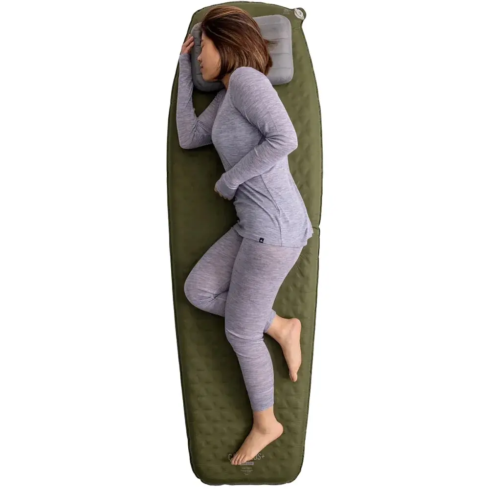 Килимок самонадувний Sea To Summit Camp Plus Self Inflating Mat Large Cypress - фото 5
