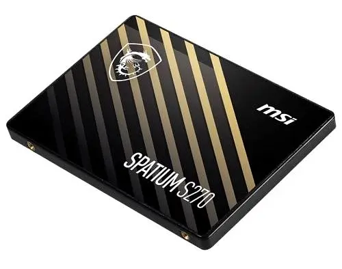 Твердотільний накопичувач SSD 480Gb, Spatium S270, SATA3, 2.5" MSI teh0027770 - фото 3
