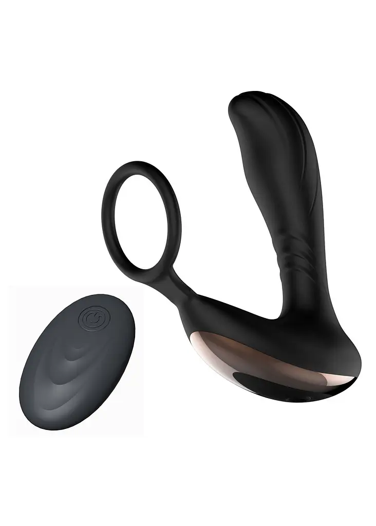Стимулятор простати B - Series Magic Remote Control, 12.7 см (чорний)