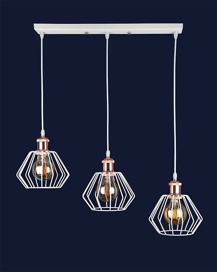 Loft люстра Levistella 756PR108F-3 WH RG (500) - фото 2