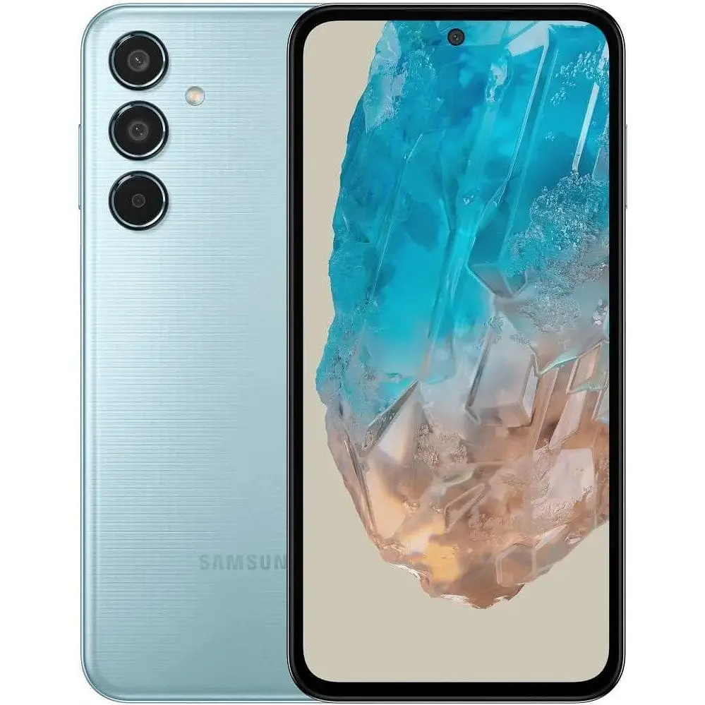 Смартфон Samsung Galaxy M35 5G 6/128GB Light Blue (SM-M356BLBB) - фото 2