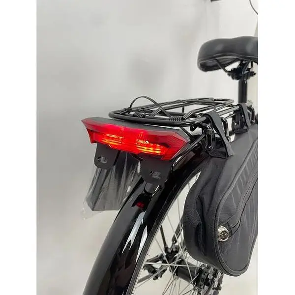 Електровелосипед Mustang 24 дюйми 500W 36V 18Ah червоний - фото 14