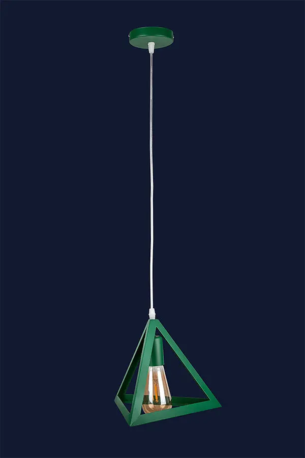 Подвесной светильник Levistella 756PR220-1 GREEN, E27, металл, зеленый, 220x220мм, стиль лофт - фото 2